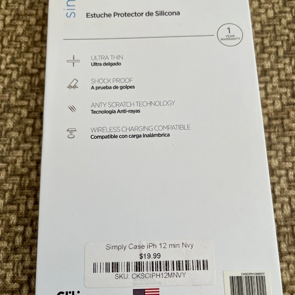 Simply silicone protective case for iPhone 12 mini - Picture 4 of 4